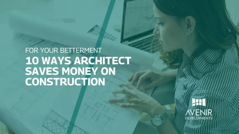 10 Ways Architect Saves Money on Construction