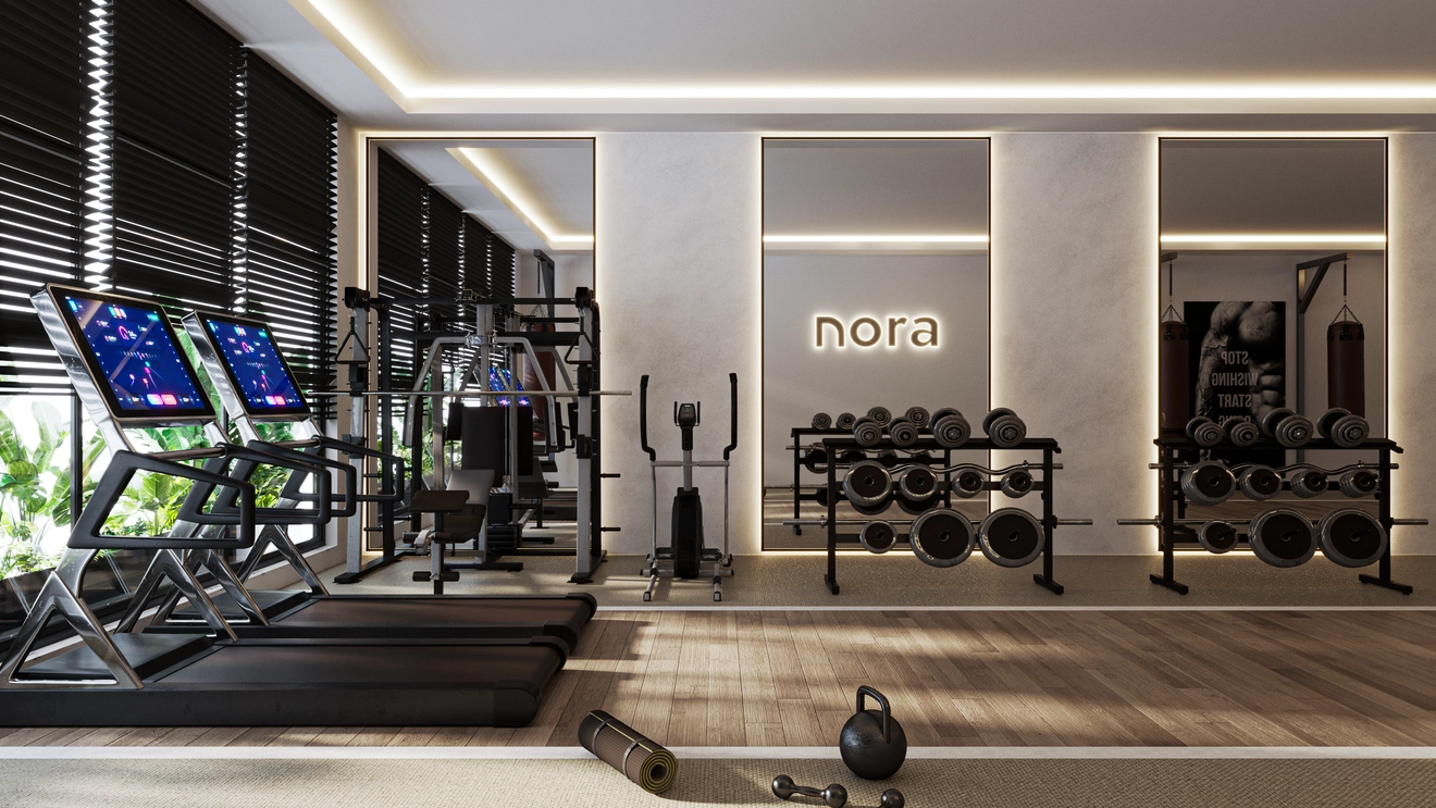 NORA Residences Islamabad Gym View