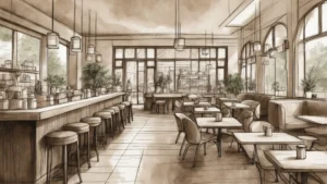 Project Concept - Coffee Shop Interior Design