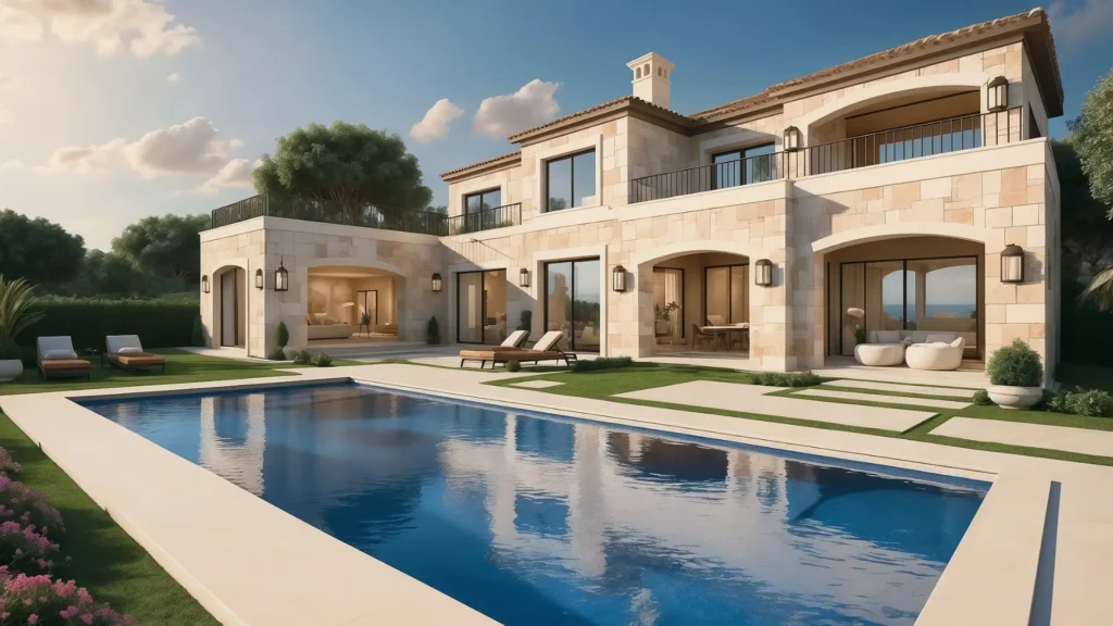 Visualization and Animation Exterior Rendering