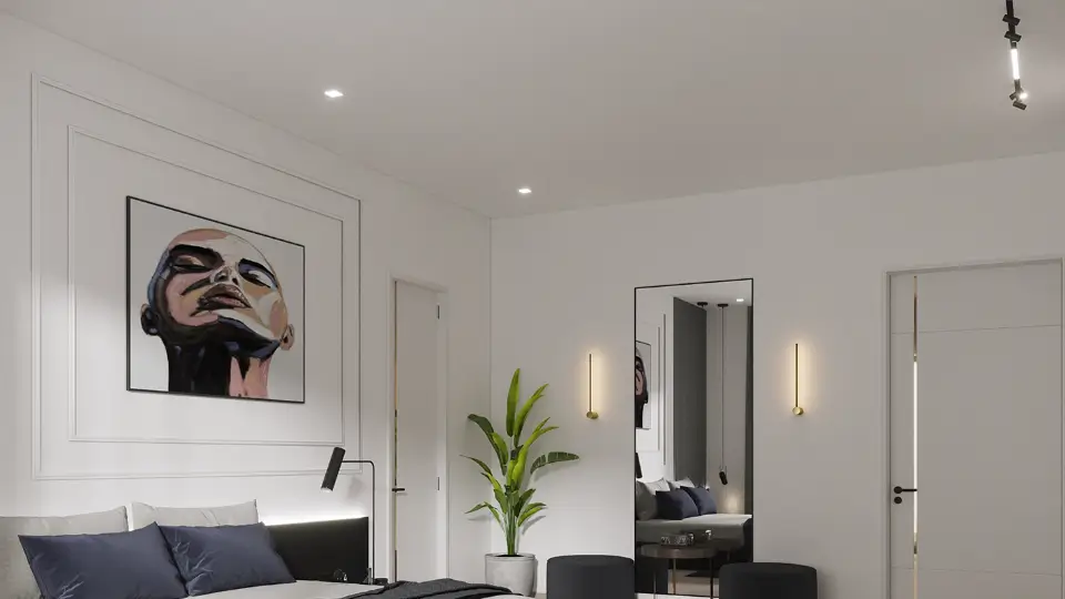 Saba Qamar Modern House in DHA Lahore