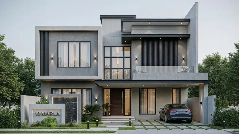 10 Marla House Design by Avenir Developments