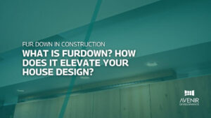 What is Furdown or fur down in construction and architecture.