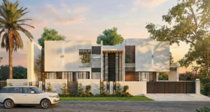 2 Kanal Modern House in Lake City Lahore (Day View) by Avenir Developments