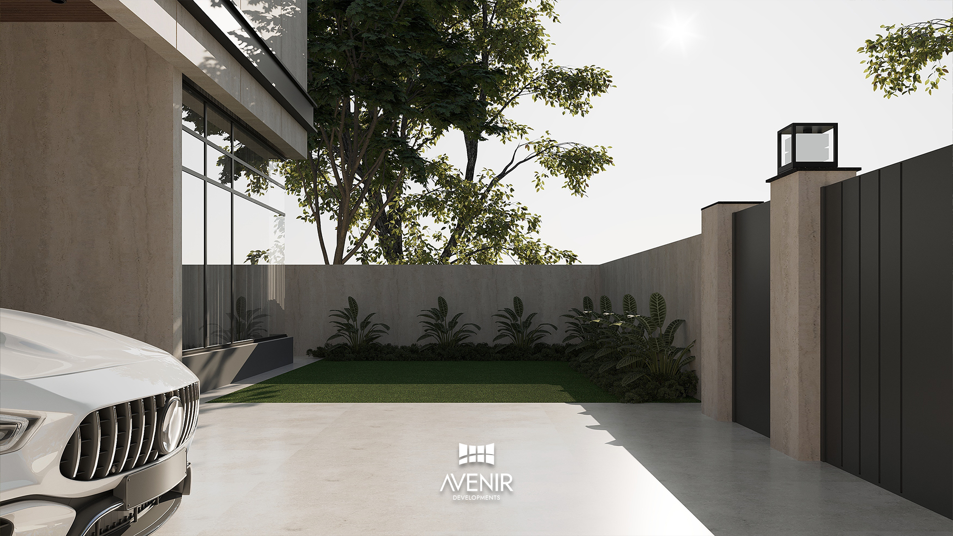1 Kanal modern house in Lake City Lahore designed by Avenir Developments