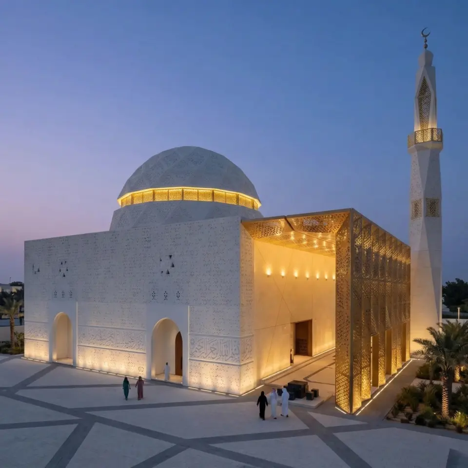 Grand Mosque in Al Barsha Dubai UAE