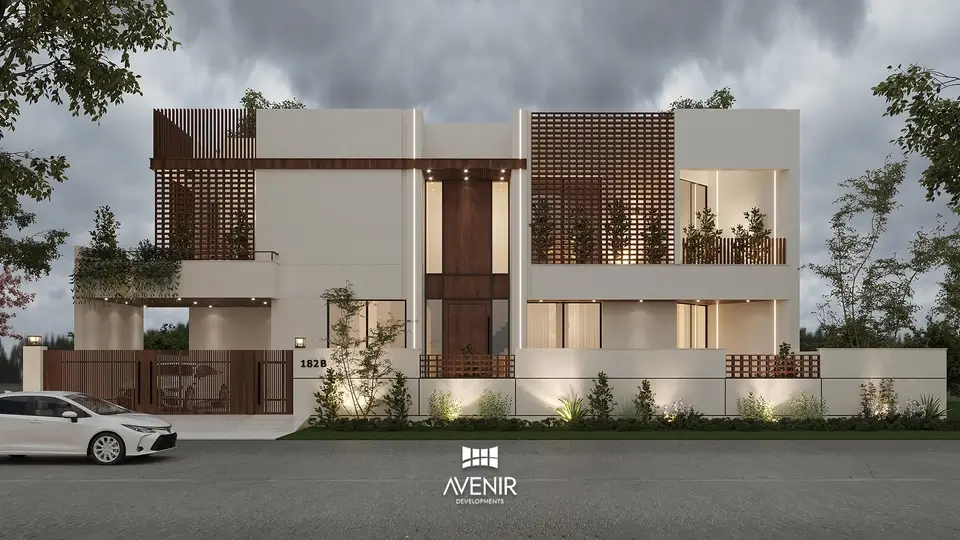 1 Kanal Modern House Design Sukh Chayn Society, Lahore