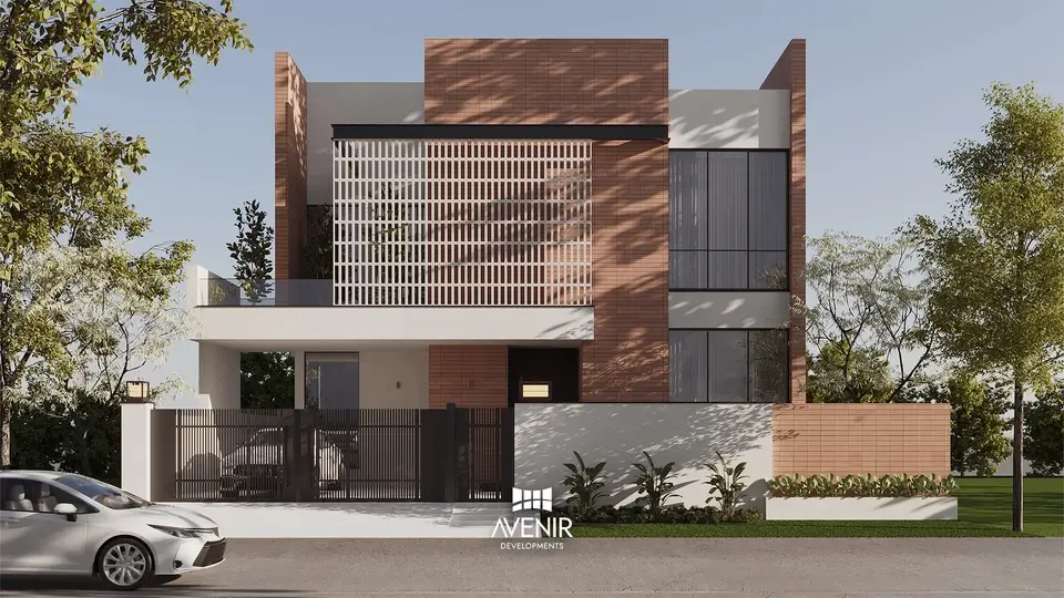 1 Kanal Modern House Design in DHA Phase 9 Prism Lahore by Avenir Developments